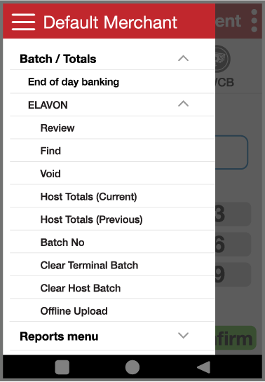 DX8000 screenshot Batch/Totals