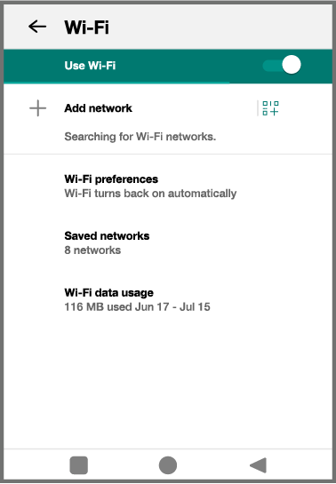 DX8000 screenshot wifi
